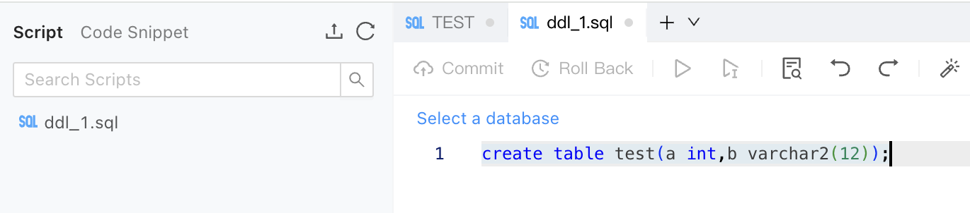 Use ODC for GUI-based SQL development | OceanBase
