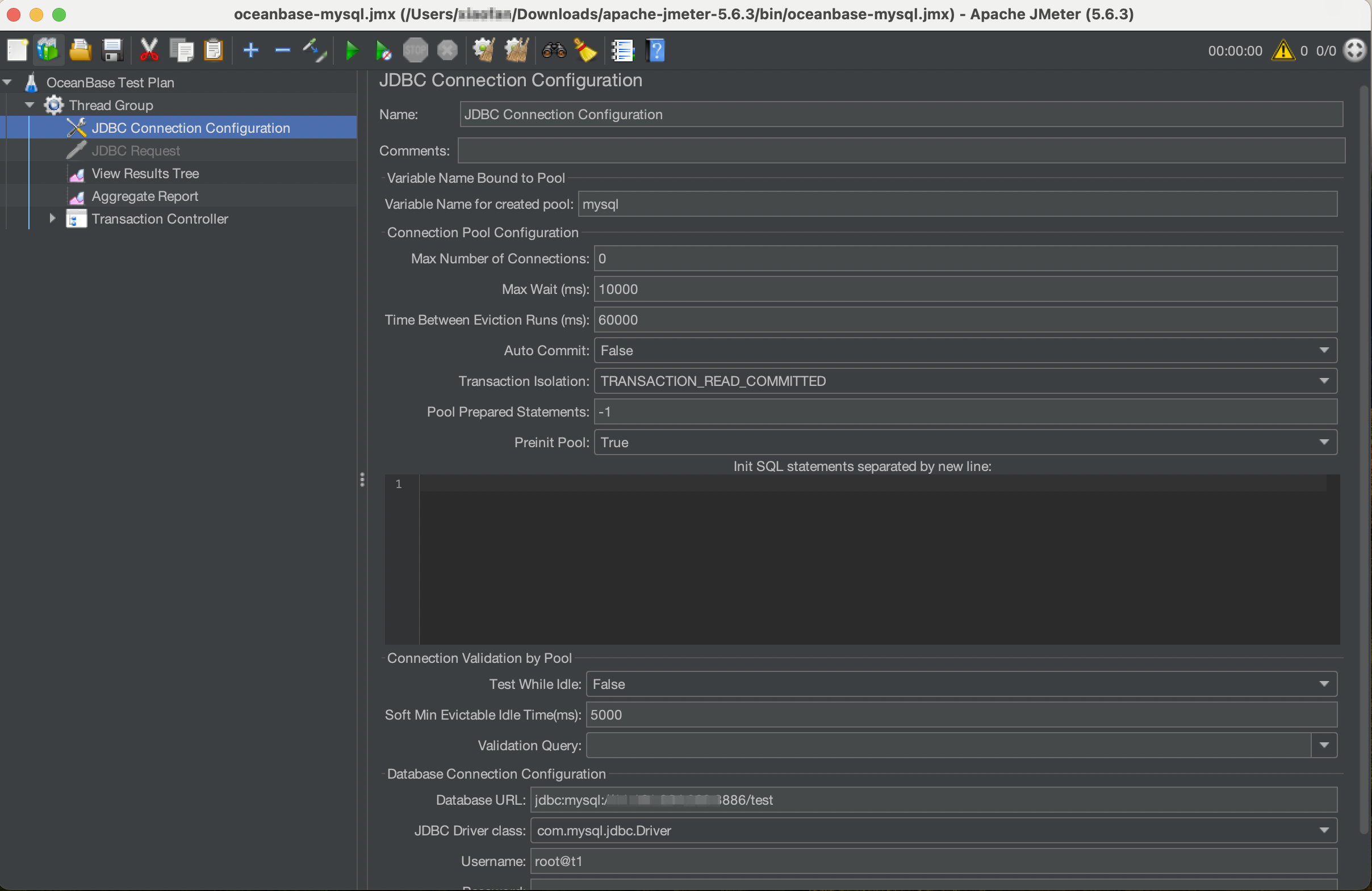 Add a JDBC connection